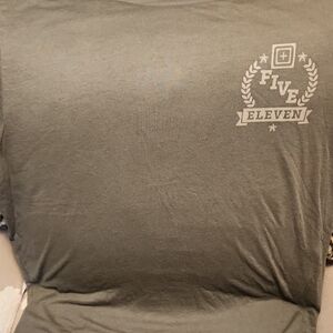 Olive Green Men's Logo T-Shirt 511 Tactical Can Of Whoop Ass! Size Large Mens